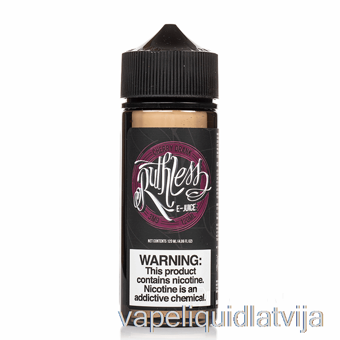 ķiršu Dzēriens - Nežēlīgs - 120ml 0mg Vape šķidrums